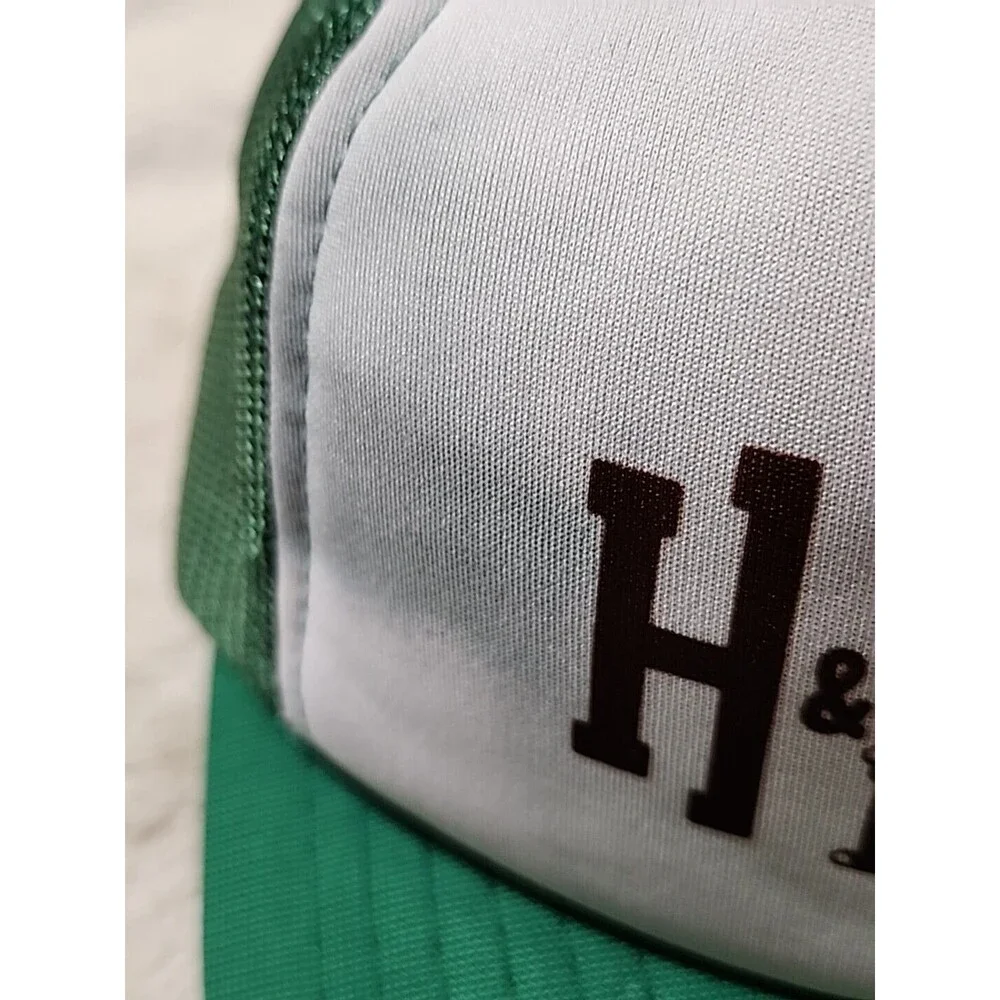 VINTAGE H & H Oil Tool Company Baseball Hat Cap Mens Snapback Adjustable Trucker